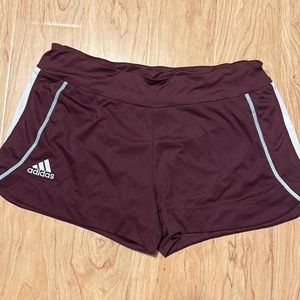 Adidas athletic shorts size large